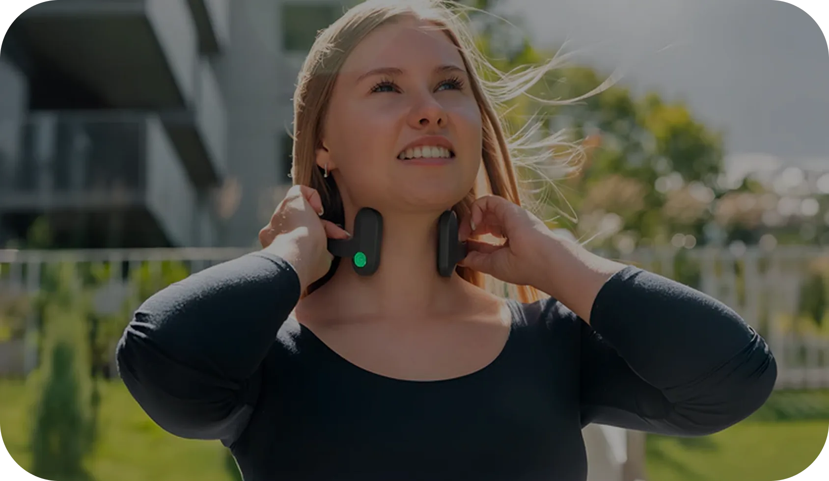 Step 1: pick up and power on your Pulsetto device